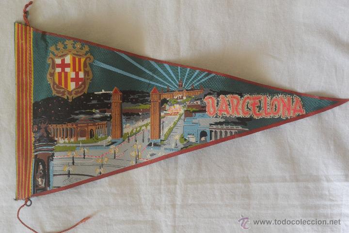 Banderines de colecci&oacute;n: BANDERIN BARCELONA - Foto 1