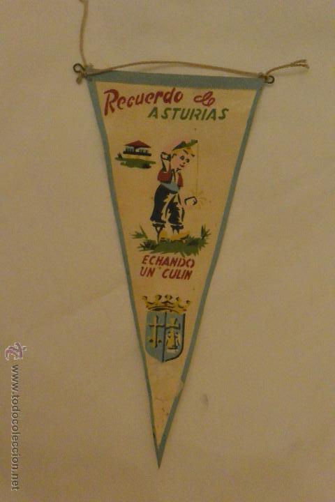 Fanions de collection: BANDERIN RECUERDO DE ASTURIAS