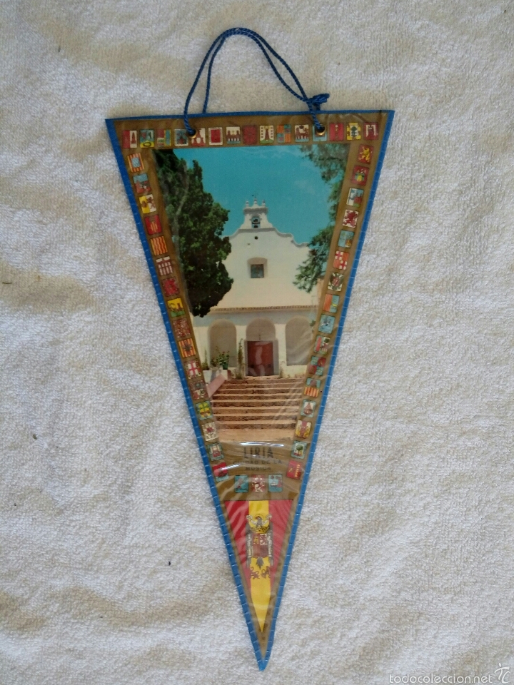 Sammlung von Wimpeln: BANDER&Iacute;N PLASTIFICADO LIRIA A&Ntilde;OS 60