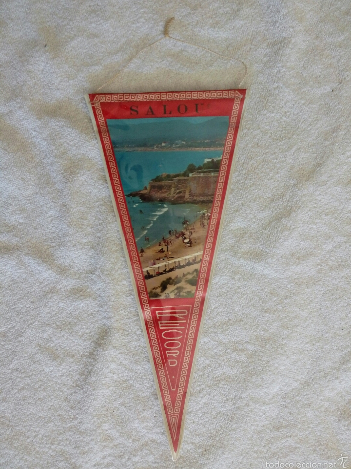 Sammlung von Wimpeln: BANDER&Iacute;N PLASTIFICADO SALOU A&Ntilde;OS 60
