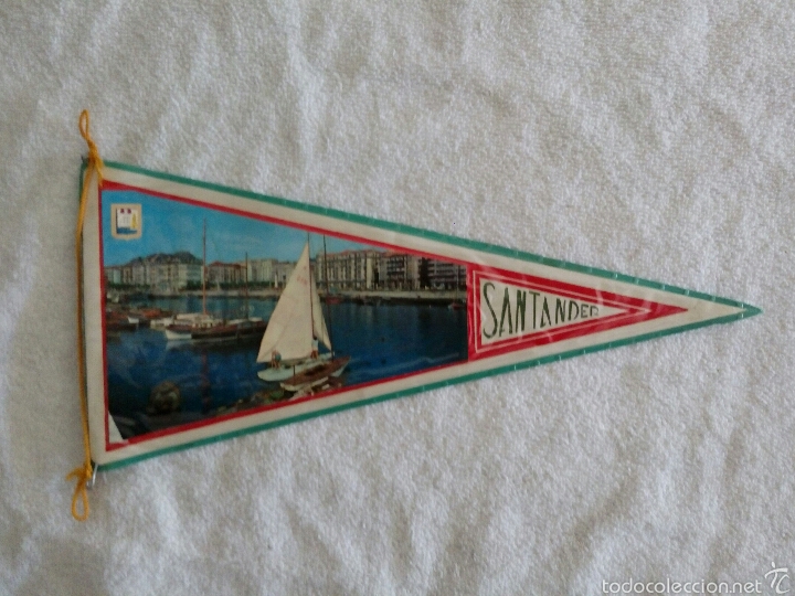 Sammlung von Wimpeln: BANDER&Iacute;N PLASTIFICADO SANTANDER A&Ntilde;OS 60
