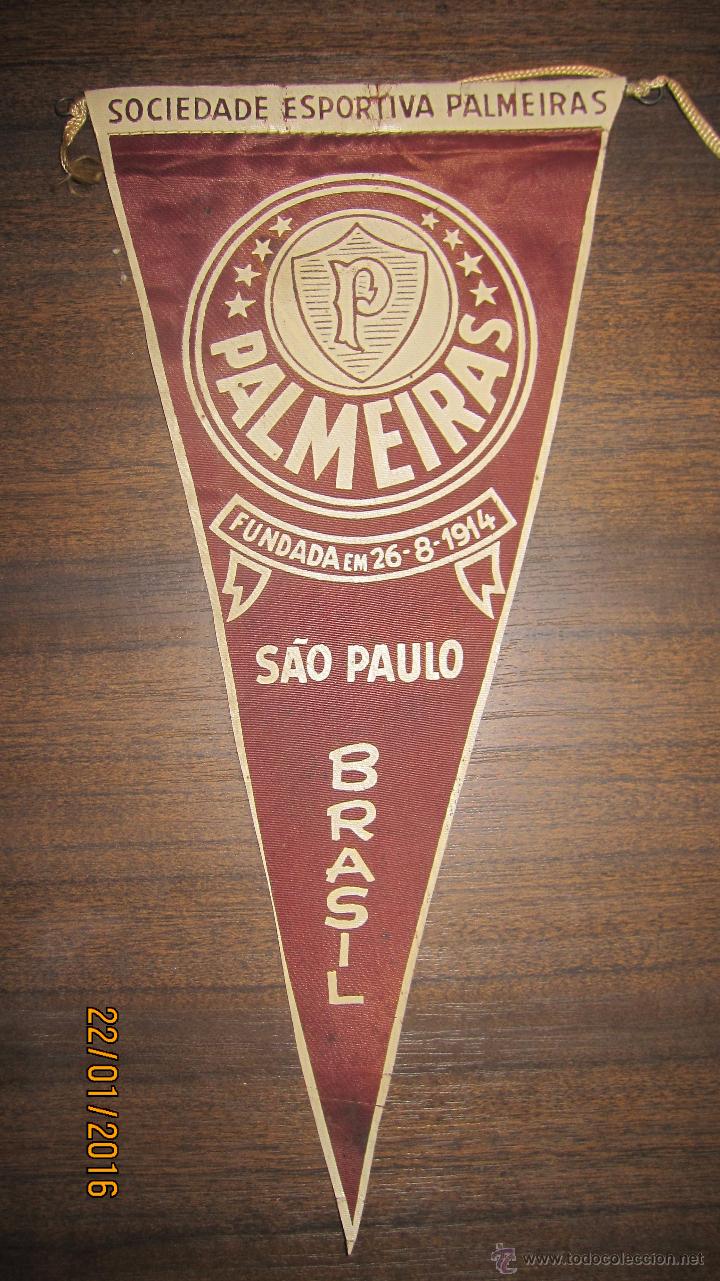 Banderin sociedade esportiva palmeiras. sao pau - Vendido ...