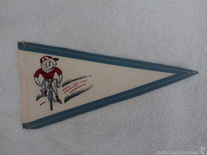 Collection pennants: BANDER&Iacute;N LONA PEZ CICLISTA A&Ntilde;OS 60
