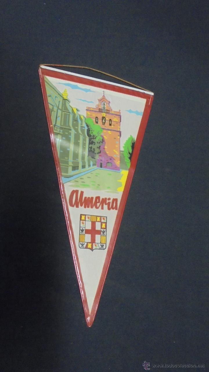 Collection pennants: BANDERIN - ALMERIA - APROX. 28 CM X 15 CM.