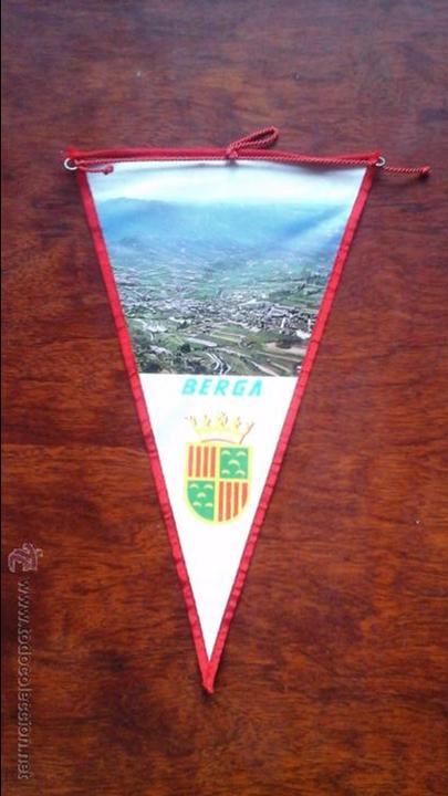 Banderines de colecci&oacute;n: BANDERIN BERGA - Foto 1