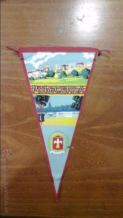 Banderines de colecci&oacute;n: BANDERIN PUIGCERDA - Foto 1