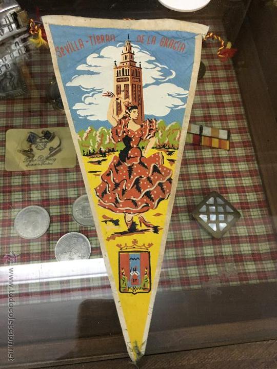 Fanions de collection: ANTIGUO BANDERIN DE SEVILLA