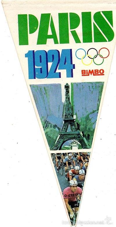 Fanions de collection: Bander&iacute;n BIMBO, Juegos Ol&iacute;mpicos Paris, 1924 (n&ordm; 7)