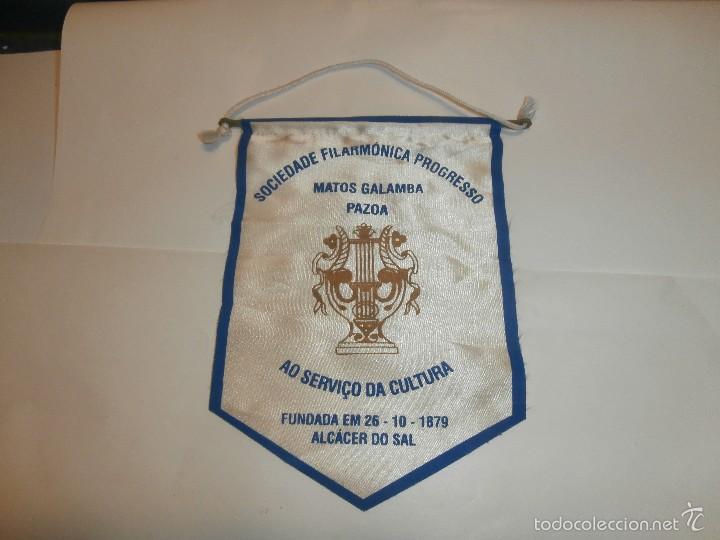 Fanions de collection: antiguo banderin de filarmonica matos galamba pazoa, portugal