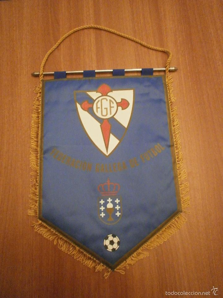 Fanions de collection: BANDERIN. FEDERACION GALLEGA DE FUTBOL