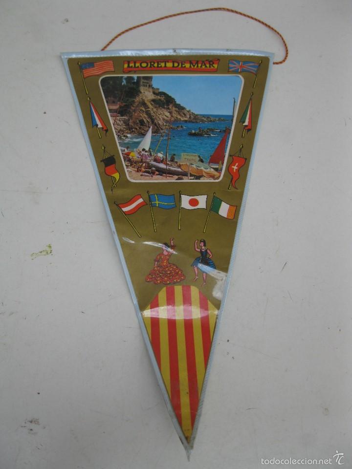 Sammlung von Wimpeln: ANTIGUO BANDER&Iacute;N DE LLORET DE MAR.
