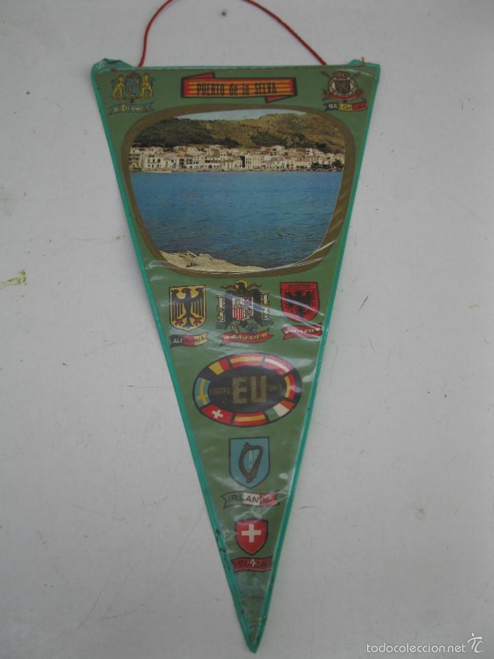 Sammlung von Wimpeln: ANTIGUO BANDER&Iacute;N DE PUERTO DE LA SELVA - PORT DE LA SELVA.