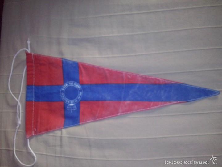 Sammlung von Wimpeln: antiguo banderin real club nautico puerto de santa maria cadiz en tela fuerte grande  48 cms