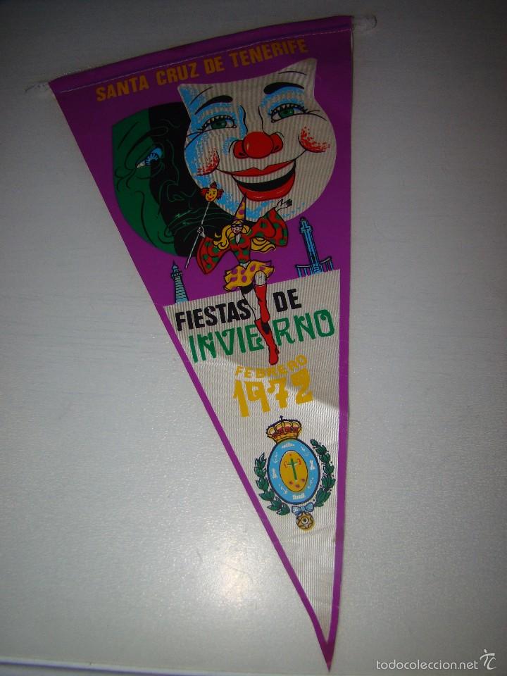 Sammlung von Wimpeln: Antiguo bander&iacute;n Carnaval fiestas de invierno Santa Cruz de Tenerife - Febrero 1972