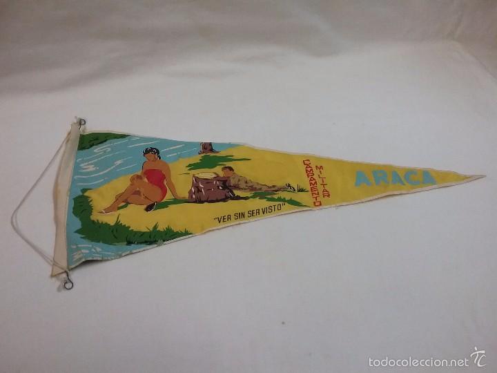Sammlung von Wimpeln: ANTIGUO BANDER&Iacute;N ARACA CAMPAMENTO MILITAR
