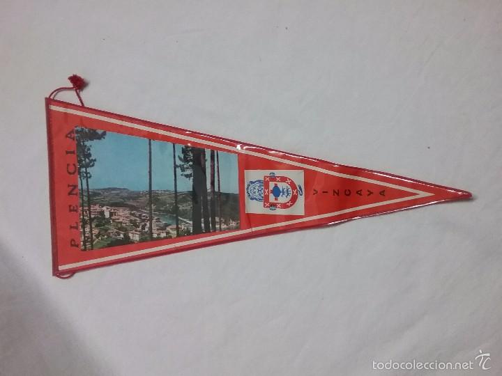 Galhardetes de cole&ccedil;&atilde;o: ANTIGUO BANDER&Iacute;N PLASTIFICADO DE PLENCIA - VIZCAYA