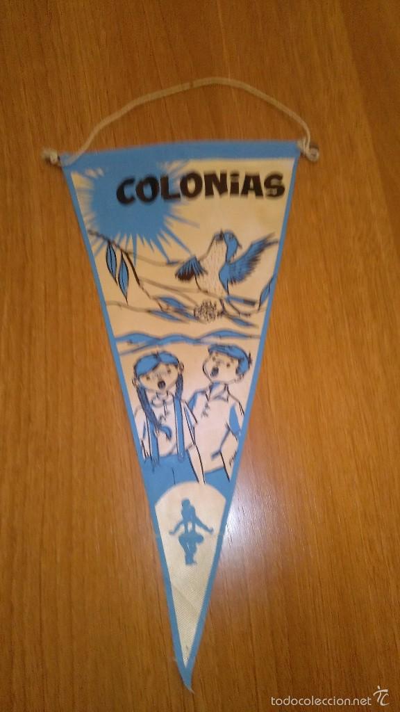 Fanions de collection: BANDERIN  COLONIAS --