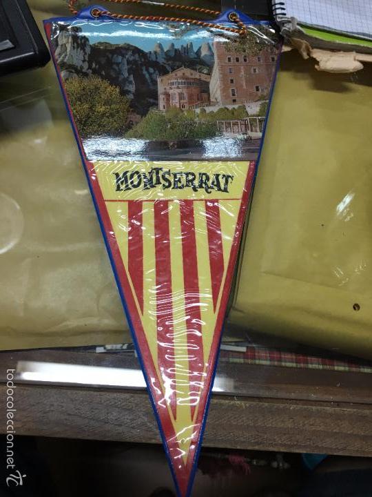 Banderines de colecci&oacute;n: BANDERIN A&Ntilde;OS 60/70 - MEDIDA 30 CM - MONTSERRAT