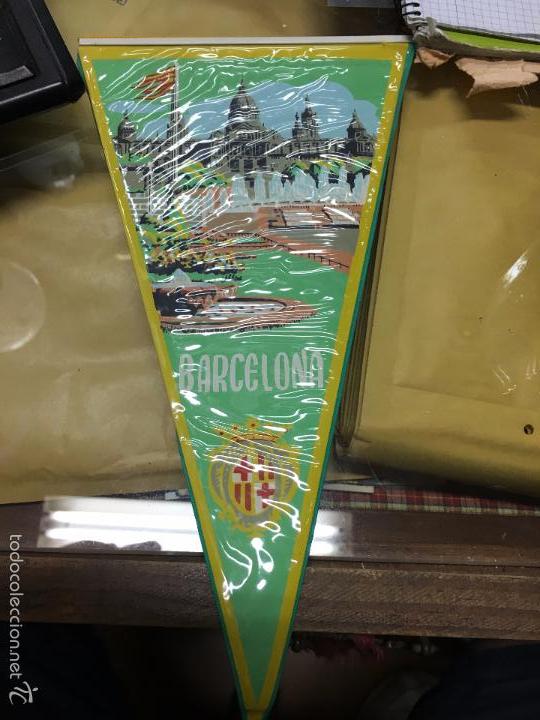 Banderines de colecci&oacute;n: BANDERIN A&Ntilde;OS 60/70 - MEDIDA 30 CM - BARCELONA