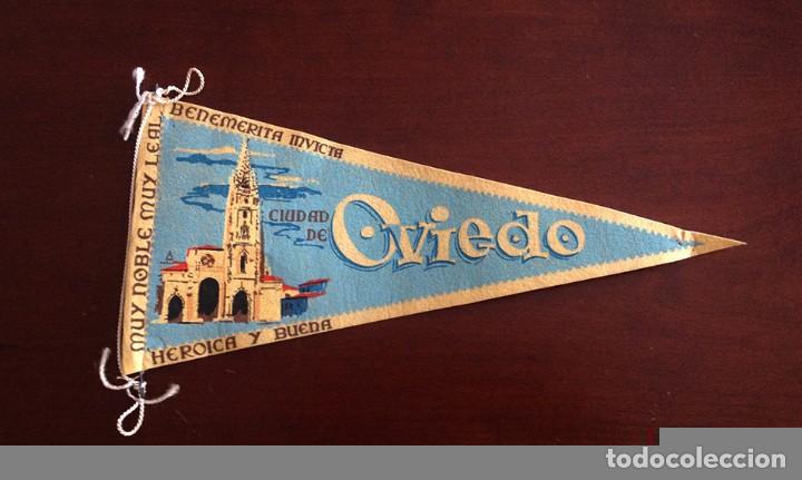 Banderines de colecci&oacute;n: banderin ciudad de ovideo muy noble muy leal benemerita invicta heroica y buena