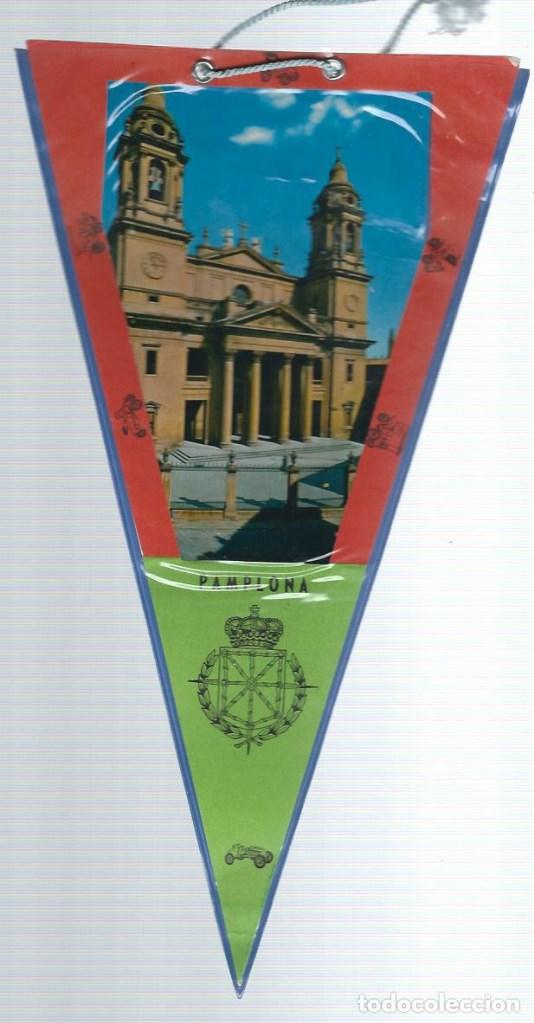 Banderines de colecci&oacute;n: ANTIGUO BANDERIN DE PLASTICO DE - PAMPLONA -