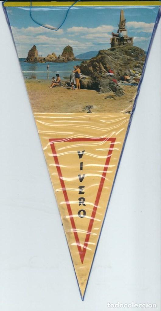 Banderines de colecci&oacute;n: ANTIGUO BANDERIN DE PLASTICO - VIVERO - GALICIA