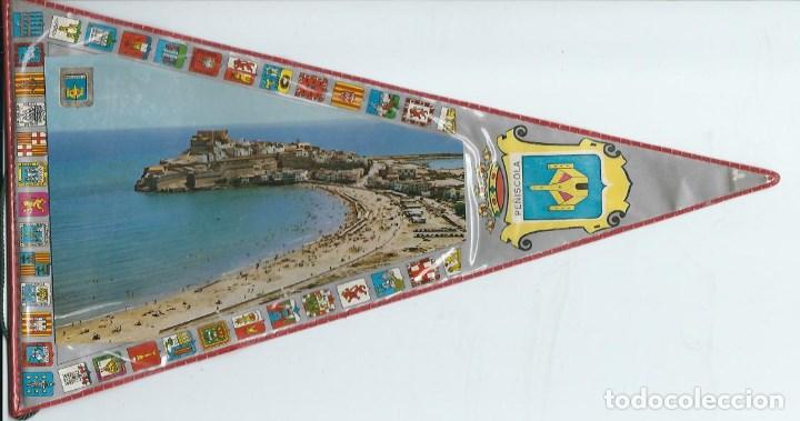 Banderines de colecci&oacute;n: ANTIGUO BANDERIN DE PLASTICO - PE&Ntilde;ISCOLA - CASTELLON