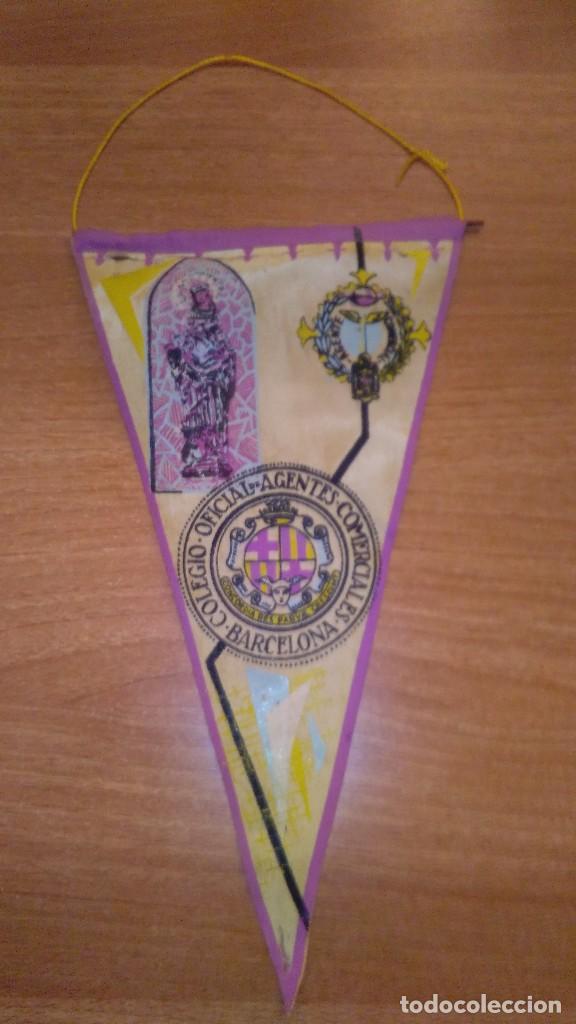 Banderines de colecci&oacute;n: BANDERIN COLEGIO  OFICIAL AGENTES COMERCIALES - BARCELONA