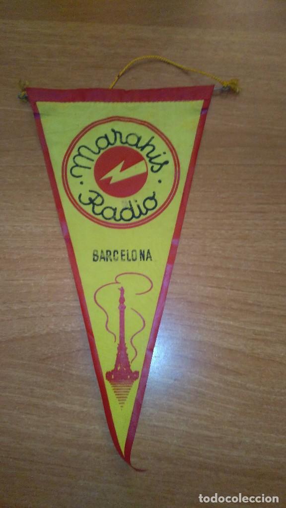 Banderines de colecci&oacute;n: BANDERIN MARACHIS  RADIO - BARCELONA