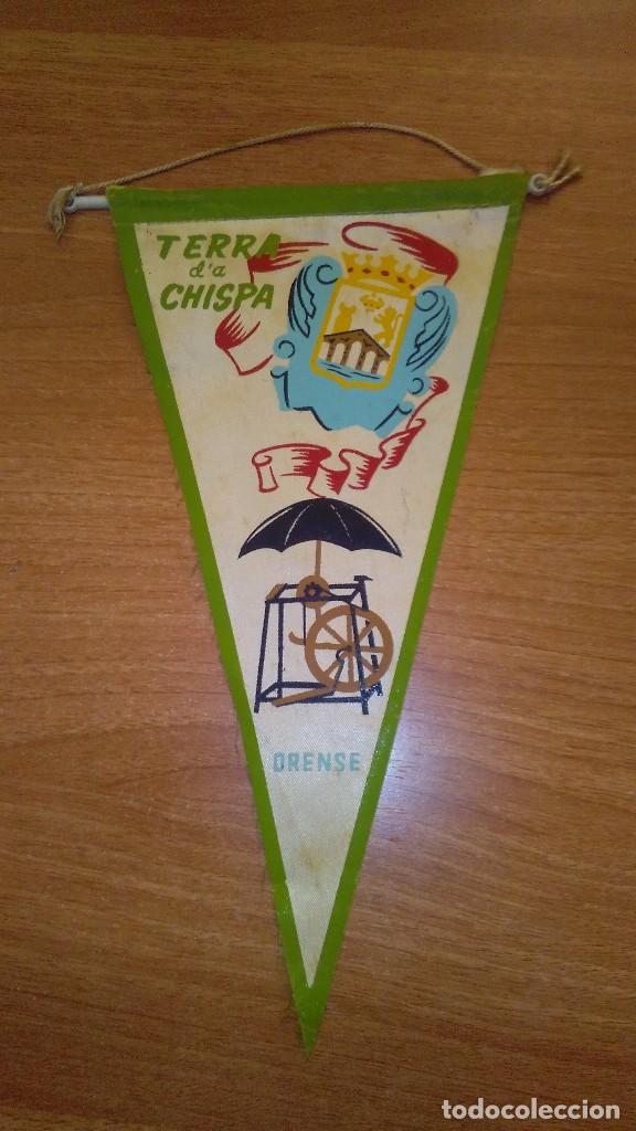 Banderines de colecci&oacute;n: BANDERIN DE TERRA D&acute;A CHISPA - ORENSE