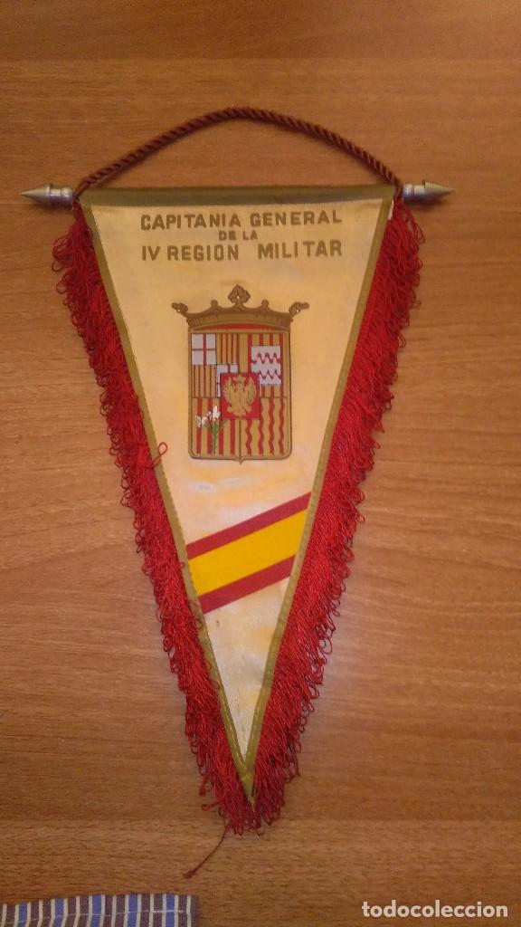 Sammlung von Wimpeln: CAPITANIA GENERAL  DE LA IV REGION MILITAR