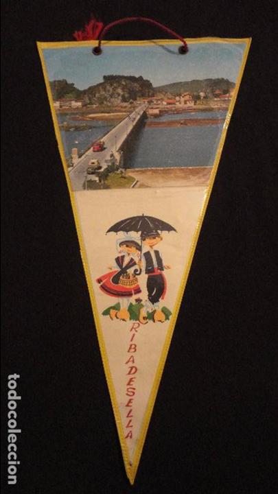 Sammlung von Wimpeln: ANTIGUO BANDERIN.RIBADESELLA.ASTURIAS.A&Ntilde;OS 60