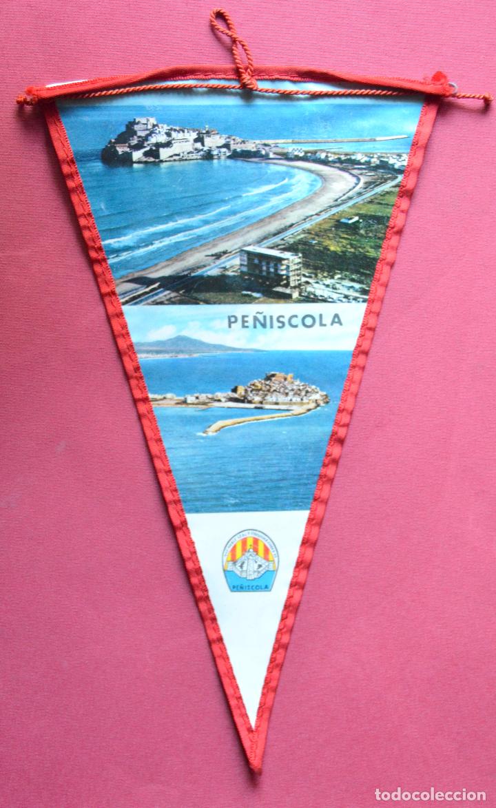 Sammlung von Wimpeln: BANDERIN A&Ntilde;OS 60 -70 - PE&Ntilde;ISCOLA - CASTELLON
