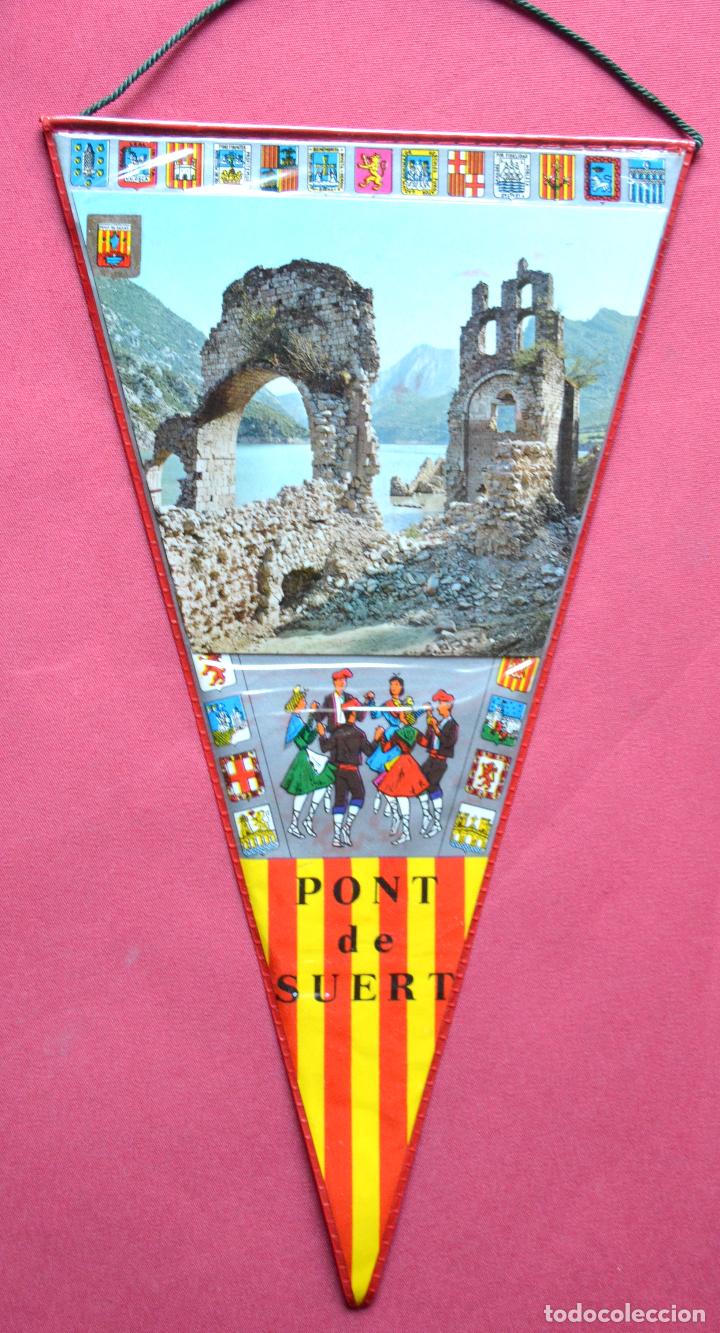 Banderines de colecci&oacute;n: BANDERIN DE LOS 60 -70 - PONT DE SUERT - LLEIDA