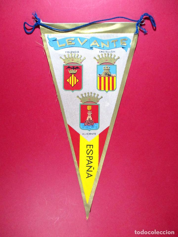 Banderines de colecci&oacute;n: BANDER&Iacute;N TURISMO - LEVANTE , COMUNIDAD VALENCIANA - CASTELL&Oacute;N , VALENCIA , ALICANTE
