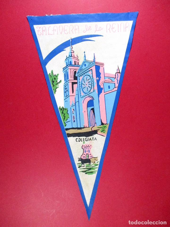 Banderines de colecci&oacute;n: BANDER&Iacute;N TURISMO - TALAVERA DE LA REINA - COLEGIATA - TOLEDO