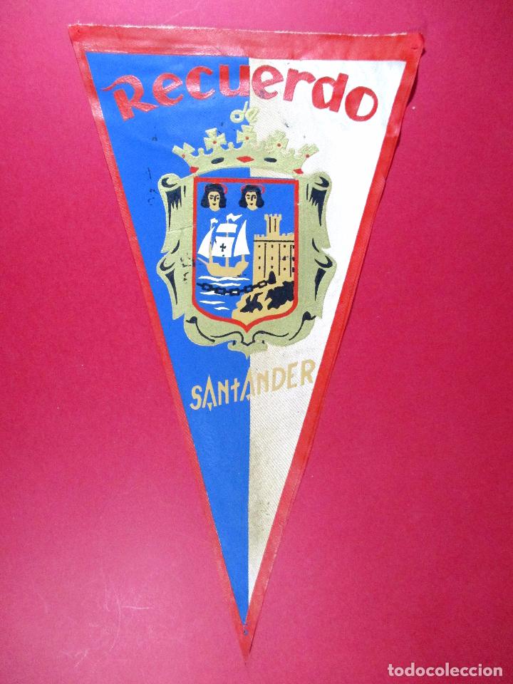 Banderines de colecci&oacute;n: BANDER&Iacute;N TURISMO - RECUERDO DE SANTANDER