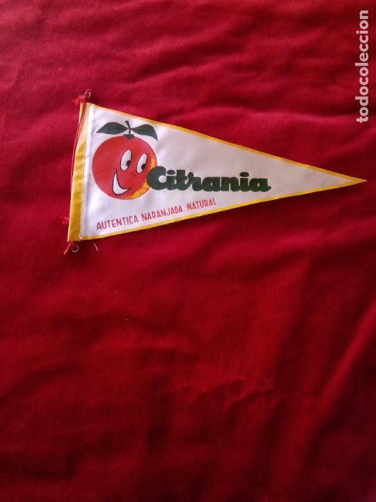 Galhardetes de cole&ccedil;&atilde;o: banderin citrania autentica naranjada natural 27 cm a&ntilde;os 50 60