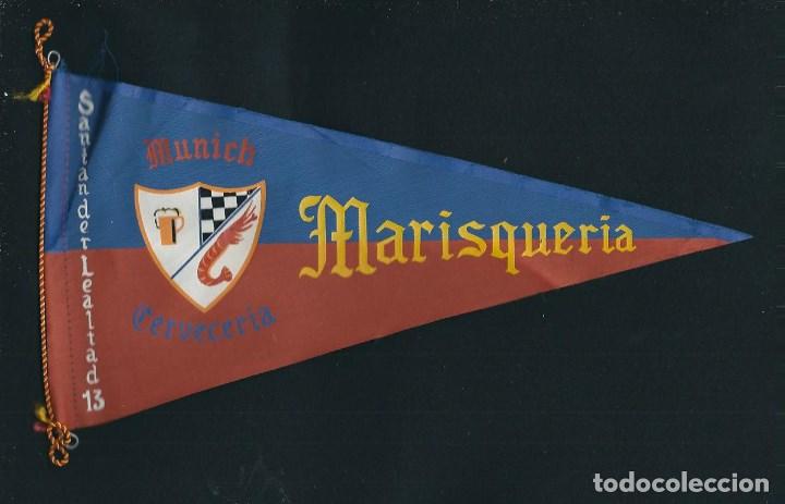 Fanions de collection: R 50 - ANTIGUO BANDERIN DE - SANTANDER - CERVECERIA MUNICH