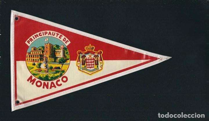 Fanions de collection: R 50 - ANTIGUO BANDERIN DE DE  MONACO  CON DOS CARAS
