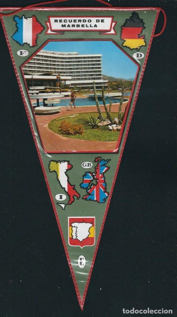 Bandierine di collezione: R 50 - ANTIGUO BANDERIN DE PLASTICO - MARBELLA
