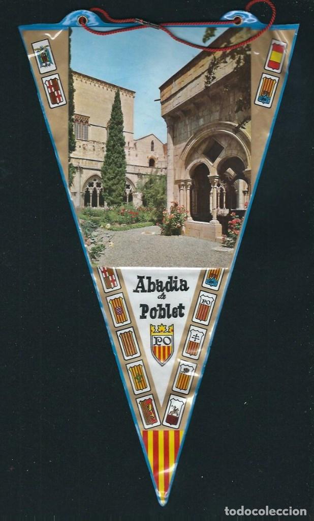 Bandierine di collezione: R 50 - ANTIGUO BANDERIN DE PLASTICO - ABADIA DE POBLET