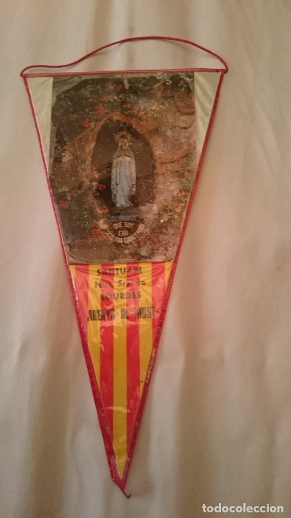 Bandierine di collezione: BANDERIN SANTUARI NTRA SRA DE LOURDES - ARENYS DE MUNT