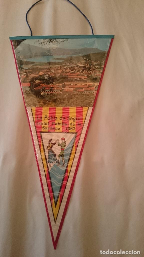 Bandierine di collezione: BANDERIN LA POBLA DE SEGUR - CIUTAT PUBILLA DE LA SARDANA 1967