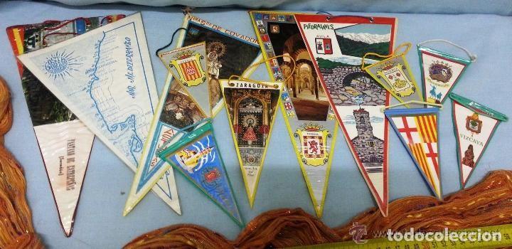 Fanions de collection: BANDERINES COLECCIONADOS VARIADOS (12 BANDERINES):