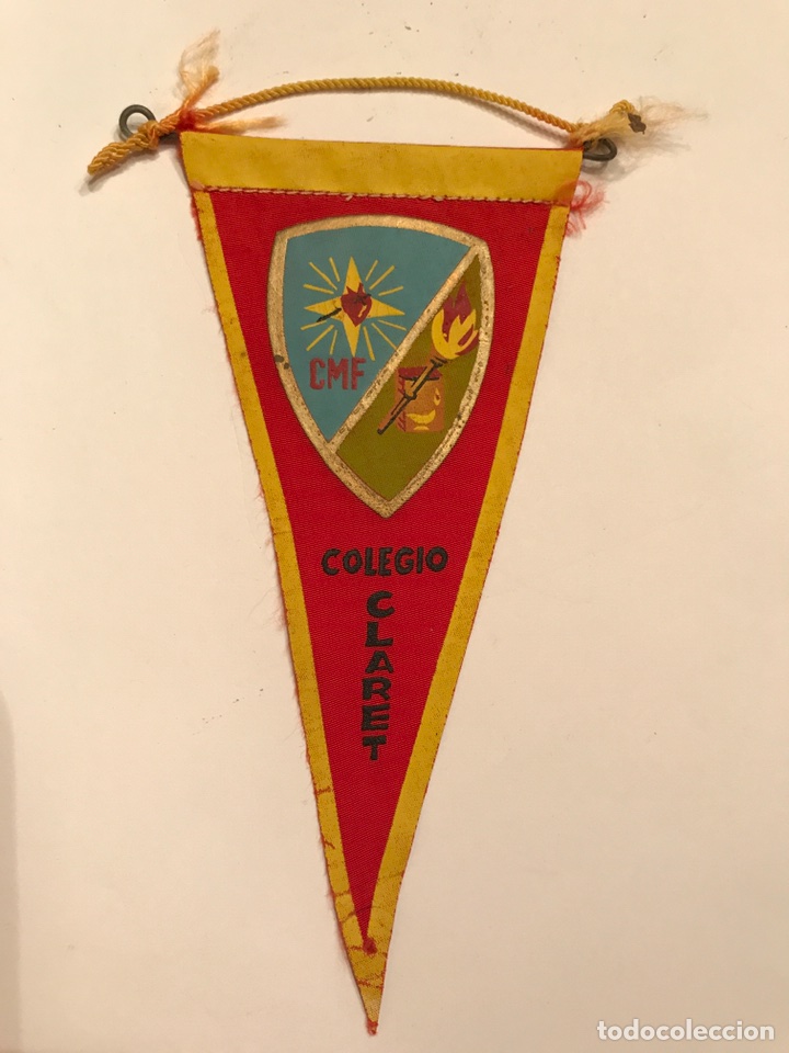 Collection pennants: Banderin &rdquo;COLEGIO CLARET&rdquo; (a&ntilde;os 50/60)