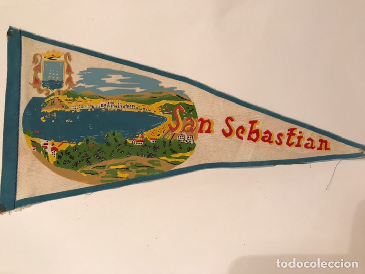 Collection pennants: Banderin &rdquo; SAN SEBASTIAN &rdquo; (a&ntilde;os 50/60)