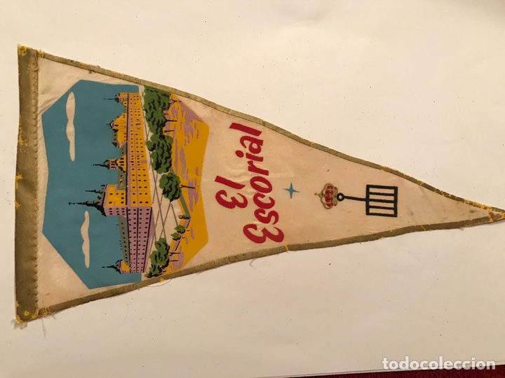 Collection pennants: Banderin &rdquo;EL ESCORIAL&rdquo; (a&ntilde;os 50/60)