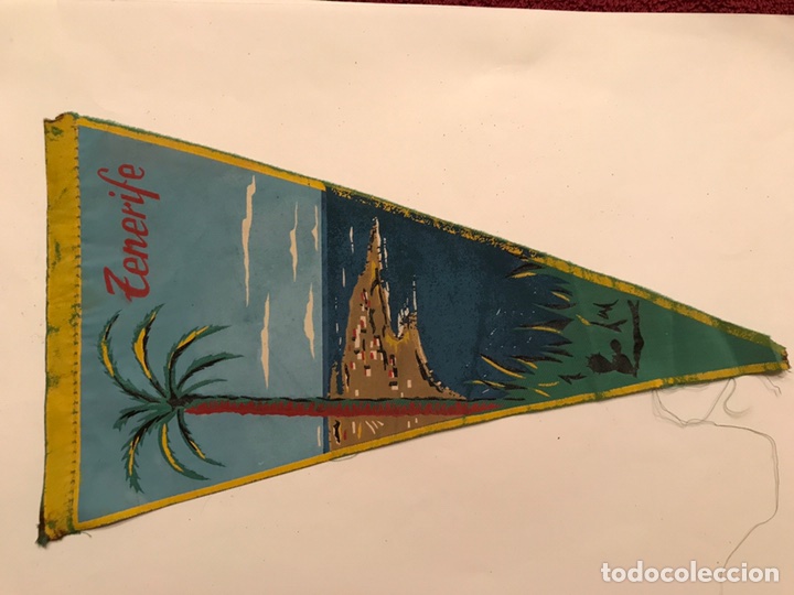 Collection pennants: Banderin &rdquo;RECUERDO-TENERIFE&rdquo; (a&ntilde;os 50/60)