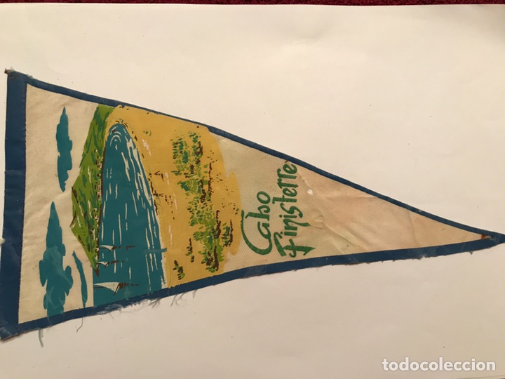 Sammlung von Wimpeln: Banderin &rdquo;Recuerdo CABO FINISTERRE&rdquo; a&ntilde;os50/60
